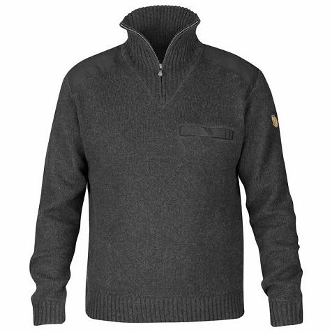 Fjallraven Men Koster Sweater Dark Grey PH90879 Philippines